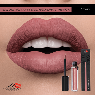 Liquid to Matte Longwear Lipstick - *VIVIDLY*