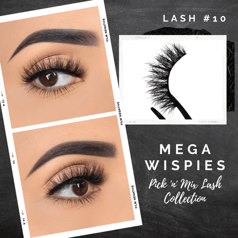 Pick 'n' Mix Lash - '3D MEGA WISPIES' Lashes - Style #10