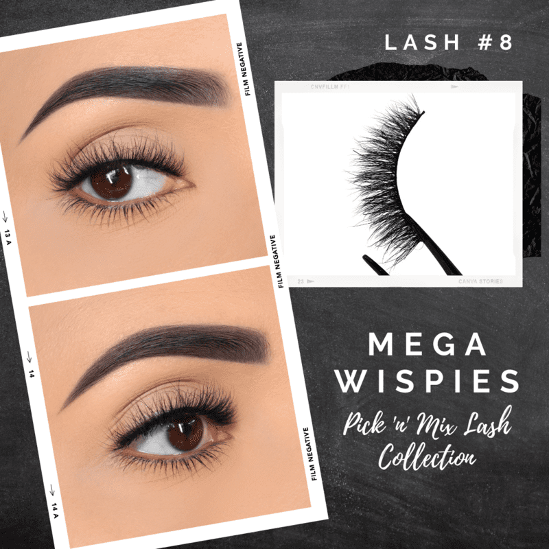 Pick 'n' Mix Lash - '3D MEGA WISPIES' Lashes - Style #8