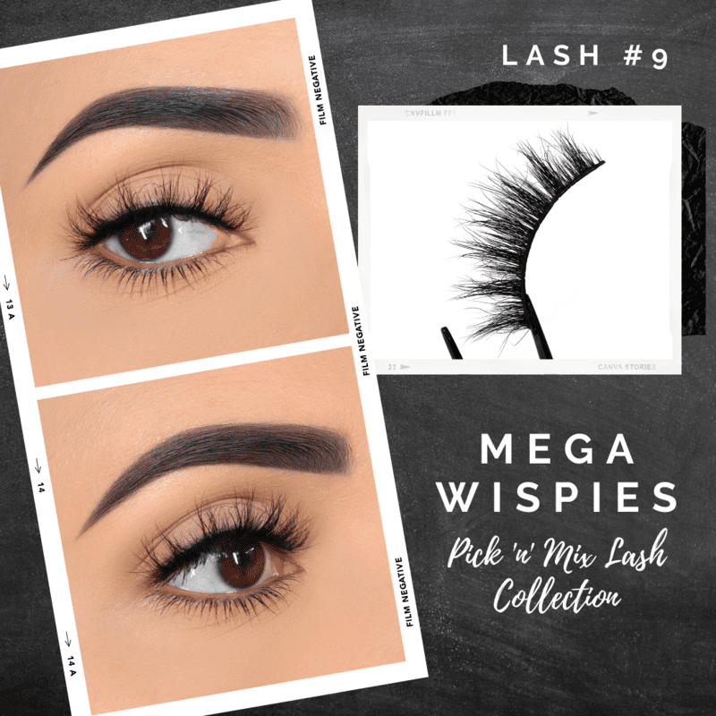 Pick 'n' Mix Lash - '3D MEGA WISPIES' Lashes - Style #9