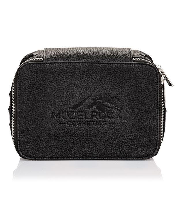 VEGAN Faux Leather Makeup Bag - PRO SET all 3 bags