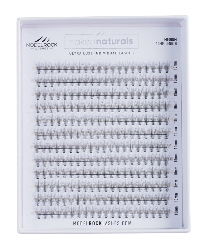 **BULK TRAY** Ultra Luxe - NAKED NATURALS - 10D 'MEDIUM' 10mm - 240pk