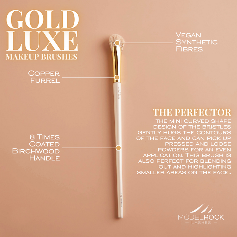 GOLD LUXE Makeup Brush - *The Perfector*