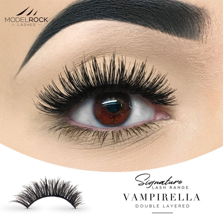 MODELROCK Lashes - Vampirella - Double Layered lashes