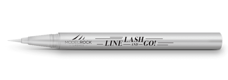 MODELROCK - LINE - LASH - GO ! 2-IN-1 Adhesive Eyeliner Glue Pen - 'CLEAR'