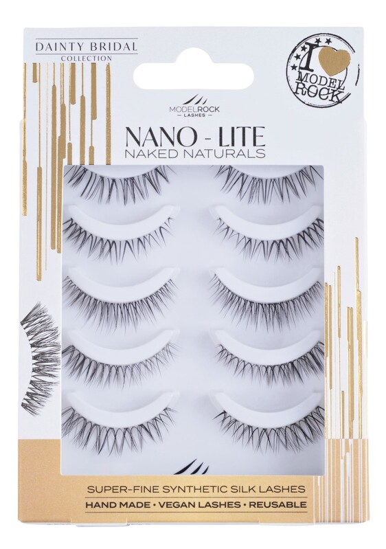 NANO - LITE NAKED NATURALS - *DAINTY BRIDAL* Collection - 5 pairs mixed styles