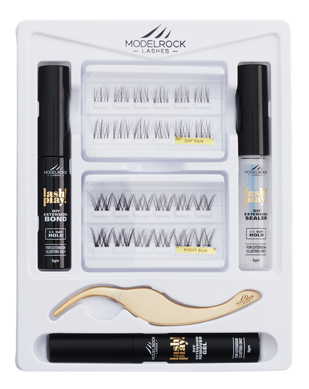 MODELROCK - LASH PLAY - DIY At Home Lash Extensions Kit - *DAY to NIGHT*