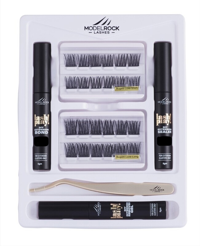 MODELROCK - LASH PLAY - DIY At Home Lash Extensions Kit - *THE BUGATTI LUXE*