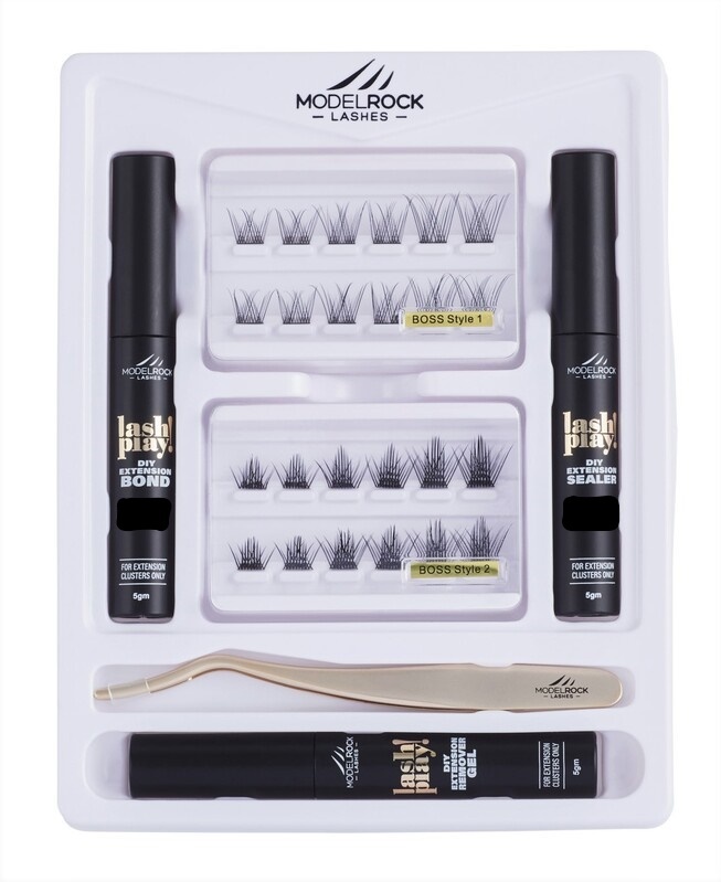 MODELROCK - LASH PLAY - DIY At Home Lash Extensions Kit - *O SO BOSS*