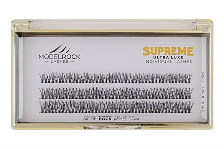 Ultra Luxe 'SUPREME' Individual Lashes - 'MIXED LENGTHS' 8mm-10mm-12mm Cluster Style #4