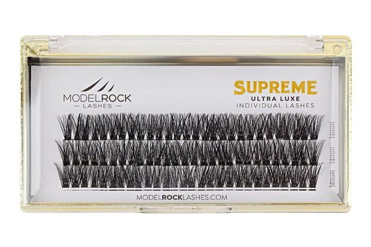 Ultra Luxe 'SUPREME' Individual Lashes - 'EXTRA LONG' 14mm Cluster Style #1