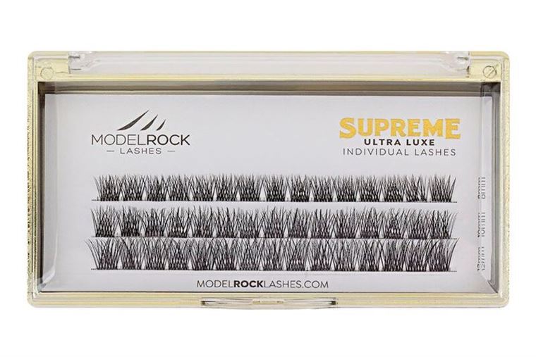 Ultra Luxe 'SUPREME' Individual Lashes - 'MIXED LENGTHS' 8mm-10mm-12mm Cluster Style #3