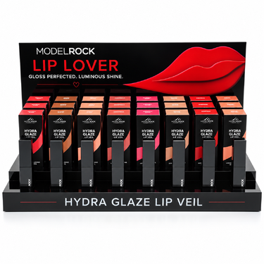 SALON PACKAGE - HYDRA GLAZE Lip Veil - 8 shades - THE ESSENTIALS COLLECTION
