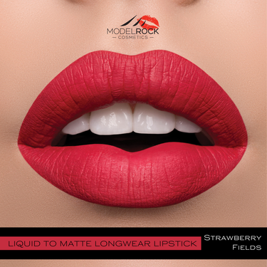 A - CLEARANCE - BULK BUY (12 Pack) - STRAWBERRY FIELDS - Liquid to Matte Lipstick