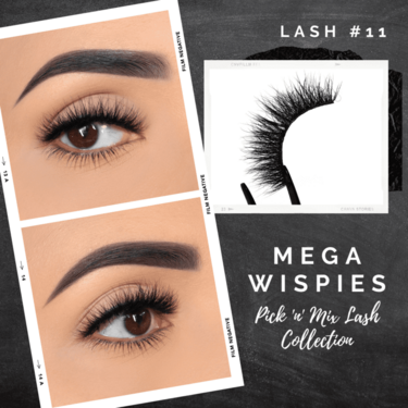 Pick 'n' Mix Lash - '3D MEGA WISPIES' Lashes - Style #11