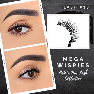 Pick 'n' Mix Lash - '3D MEGA WISPIES' Lashes - Style #13