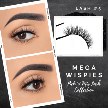 Pick 'n' Mix Lash - '3D MEGA WISPIES' Lashes - Style #5