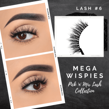 Pick 'n' Mix Lash - '3D MEGA WISPIES' Lashes - Style #6