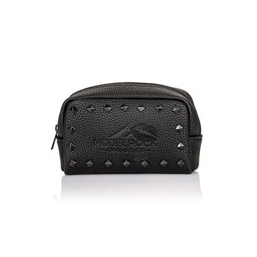 VEGAN Faux Leather Makeup Bag - Small  