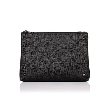 VEGAN Faux Leather Makeup Bag - Medium  
