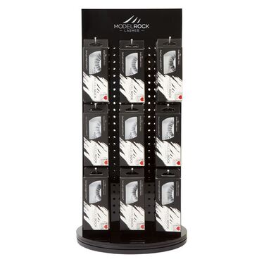Salon Lash Package total / 72 pairs - **BLACK DISPLAY STAND**