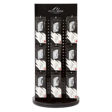 A - Salon Lash Package total / 72 pairs - **BLACK DISPLAY STAND**