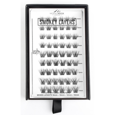 LASH PLAY - SIGNATURE CLUSTERS - SMOKEY LAYERS - Style // ONE - Mixed Lengths