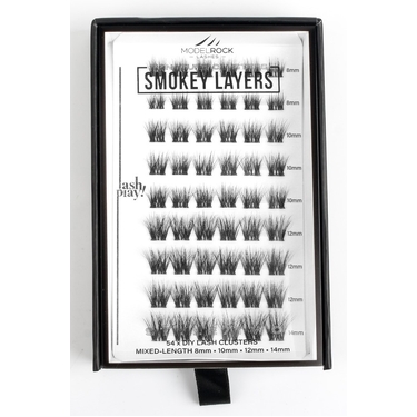 LASH PLAY - SIGNATURE CLUSTERS - SMOKEY LAYERS - Style // TWO - Mixed Lengths