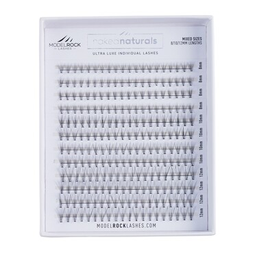 **BULK TRAY** Ultra Luxe - NAKED NATURALS - 10D 'MIXED LENGTHS' 8mm / 10mm / 12mm - 240pk