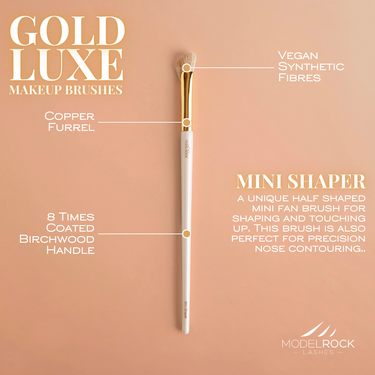 GOLD LUXE Makeup Brush - *Mini Shaper*