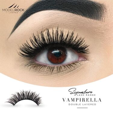 MODELROCK Lashes - Vampirella - Double Layered lashes