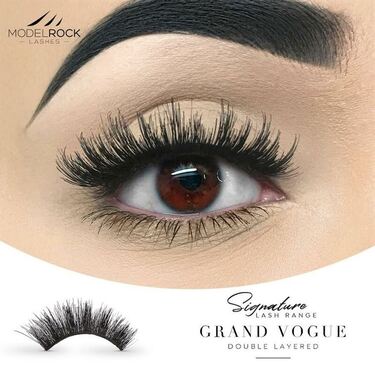 MODELROCK Lashes - Grand Vogue - Double Layered Lashes