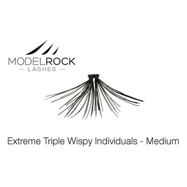 EXTREME Triple Wispy Individual Lashes - Medium