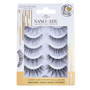 NANO - LITE  NAKED NATURALS - *FLUFFY WISPIES* Collection -  5 pairs mixed styles