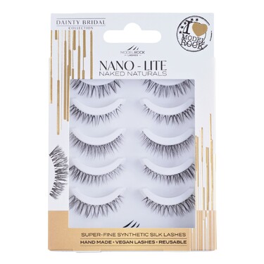 NANO - LITE NAKED NATURALS - *DAINTY BRIDAL* Collection - 5 pairs mixed styles