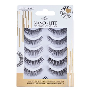 NANO - LITE NAKED NATURALS - *SWEETHEART* Collection - 5 pairs mixed styles