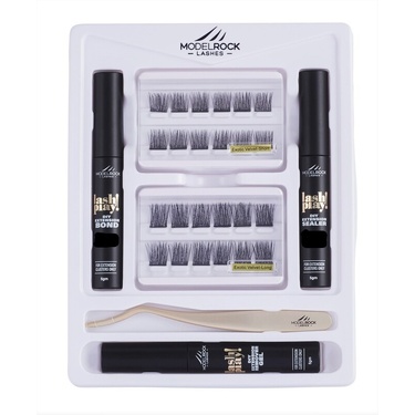 MODELROCK - LASH PLAY - DIY At Home Lash Extensions Kit - *EXOTIC VELVET*
