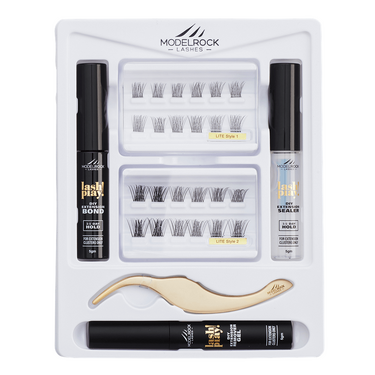MODELROCK - LASH PLAY - DIY At Home Lash Extensions Kit - *LITE & EFFORTLESS*