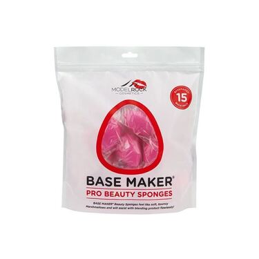 Base Maker® Beauty Sponge - 'ULTIMATE CONTOUR' (Pink Olive Drop) - 15 BULK PACK 