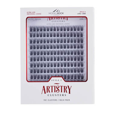 **BULK TRAY** Ultra Luxe 'ARTISTRY' Clusters - Style #2 - 'LONG' 12mm - 192 / Clusters Pk