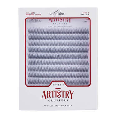 **BULK TRAY** Ultra Luxe 'ARTISTRY' Clusters - Style #4 - 'LONG' 12mm - 480 / Clusters Pk