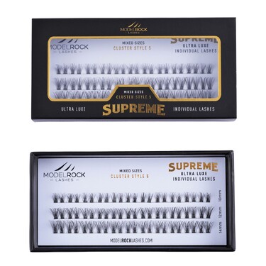 DOUBLE Individuals - SUPREME Cluster Lashes - Style #5 - 'MIXED LENGTHS' 