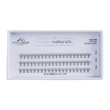 Ultra Luxe Individual Lashes - NAKED NATURALS 'SHORT' 8mm - 60pk