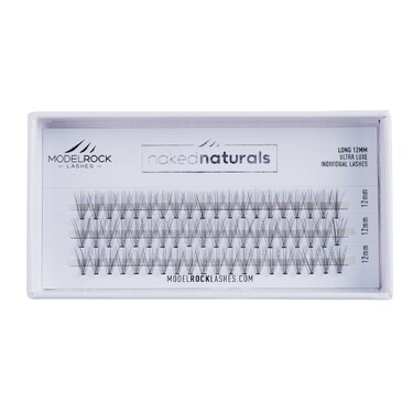 Ultra Luxe Individual Lashes - NAKED NATURALS 'LONG' 12mm - 60pk