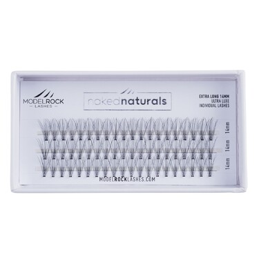 Ultra Luxe Individual Lashes - NAKED NATURALS 'EXTRA LONG' 14mm - 60pk