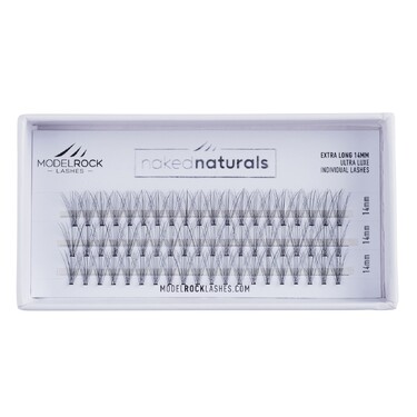 Ultra Luxe Individual Lashes - NAKED NATURALS 'EXTRA LONG' 14mm - 60pk