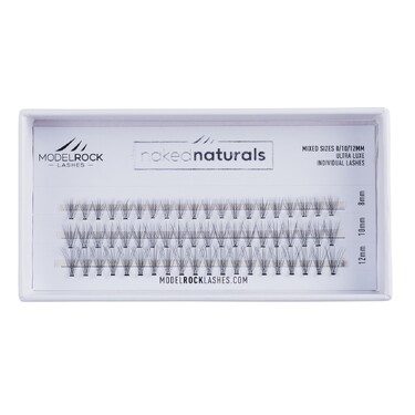 Ultra Luxe Individual Lashes - NAKED NATURALS 'MIXED LENGTHS' - 8mm / 10mm / 12mm - 60pk