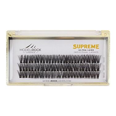 Ultra Luxe 'SUPREME' Individual Lashes - 'EXTRA LONG' 14mm Cluster Style #1