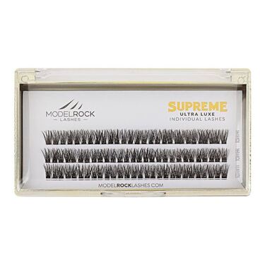 Ultra Luxe 'SUPREME' Individual Lashes - 'MEDIUM' 10mm Cluster Style #1