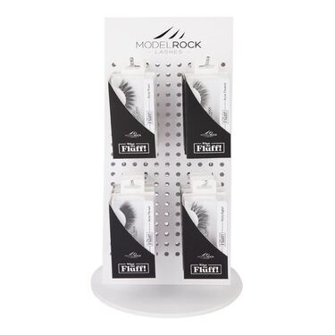 'MINI' Salon Lash Package - Total / 24 pairs 'WHAT THE FLUFF' Lash Styles with **WHITE STAND**